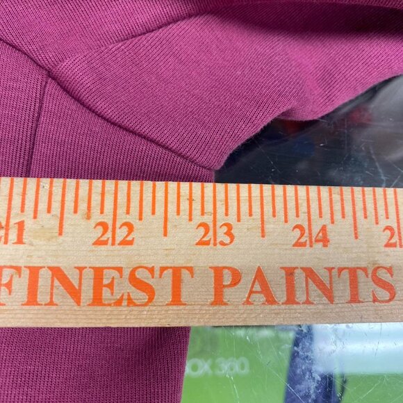 Nike Tech Fleece Full Zip  Hoodie Burgundy (Large) - Picture 6 of 7